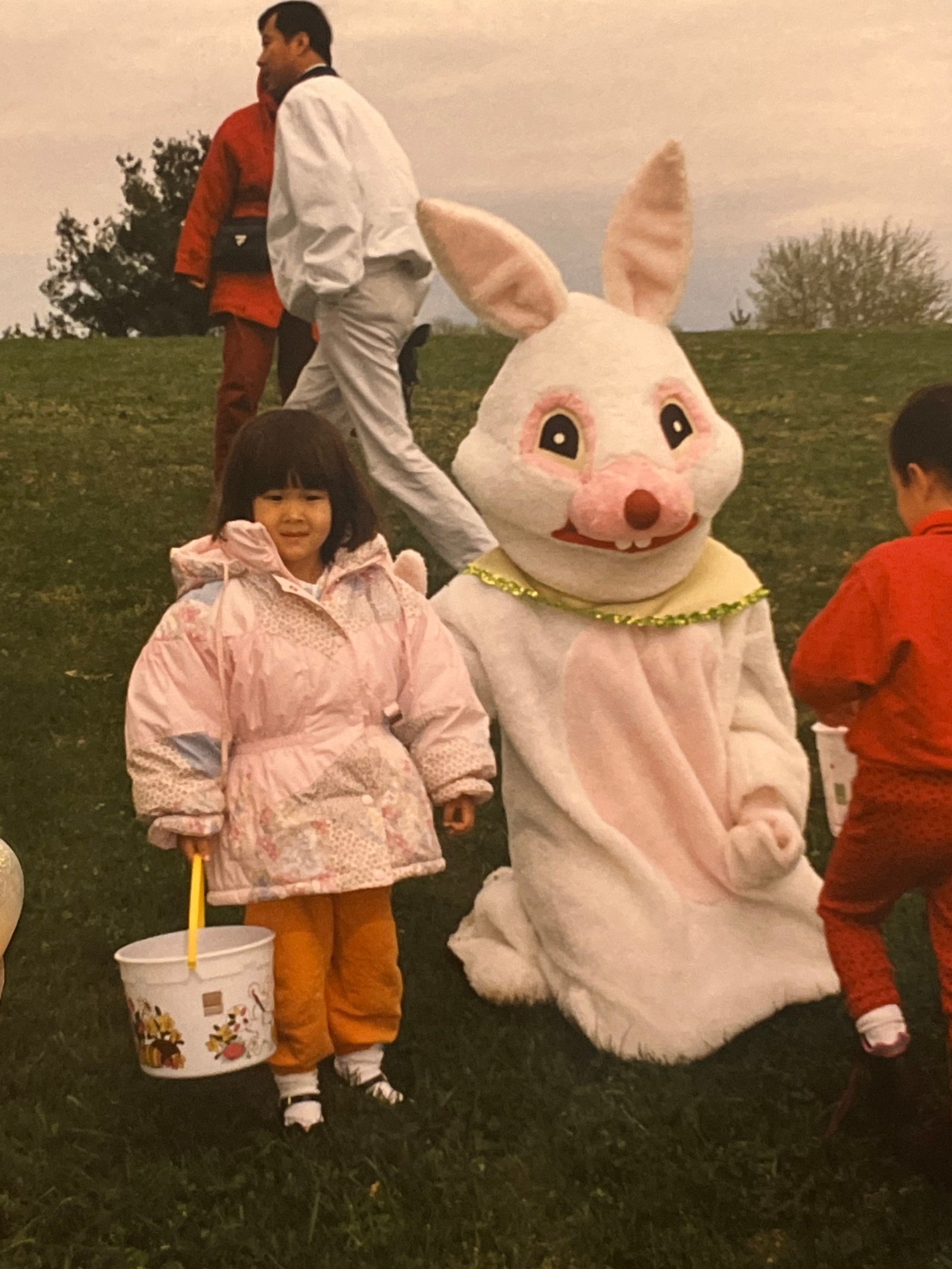 Easter Hunt, with Sophie